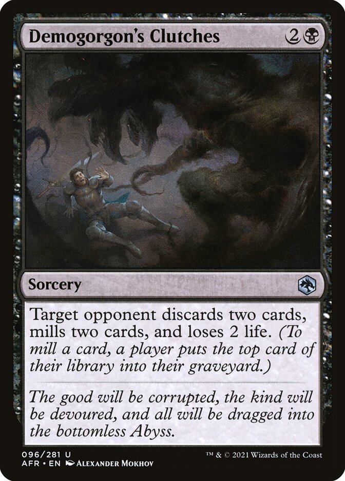 Demogorgon's Clutches front