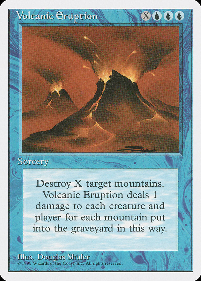 Volcanic Eruption front