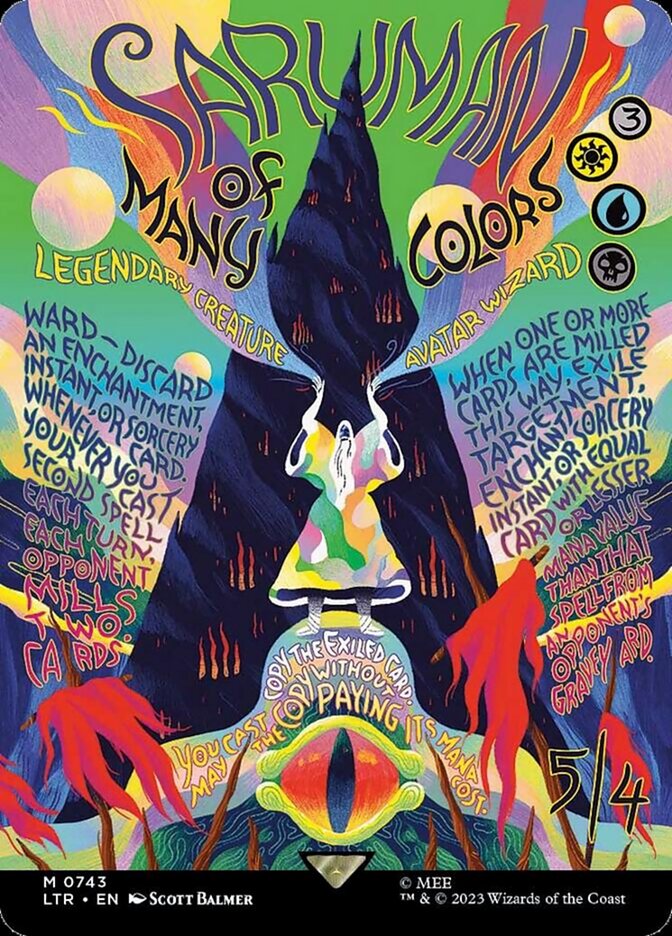 Saruman of Many Colors front