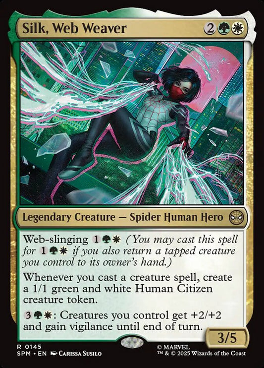 Silk, Web Weaver front