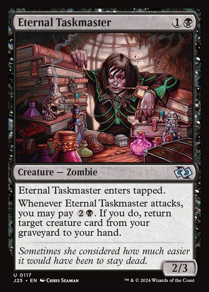 Eternal Taskmaster front