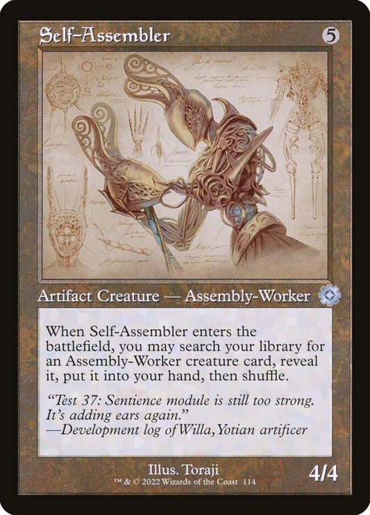 Self-Assembler front