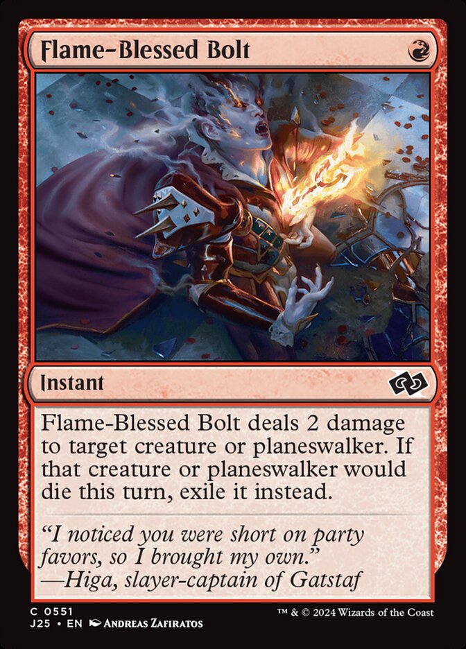 Flame-Blessed Bolt front