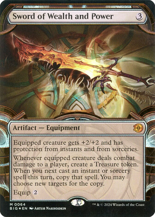 Sword of Wealth and Power front