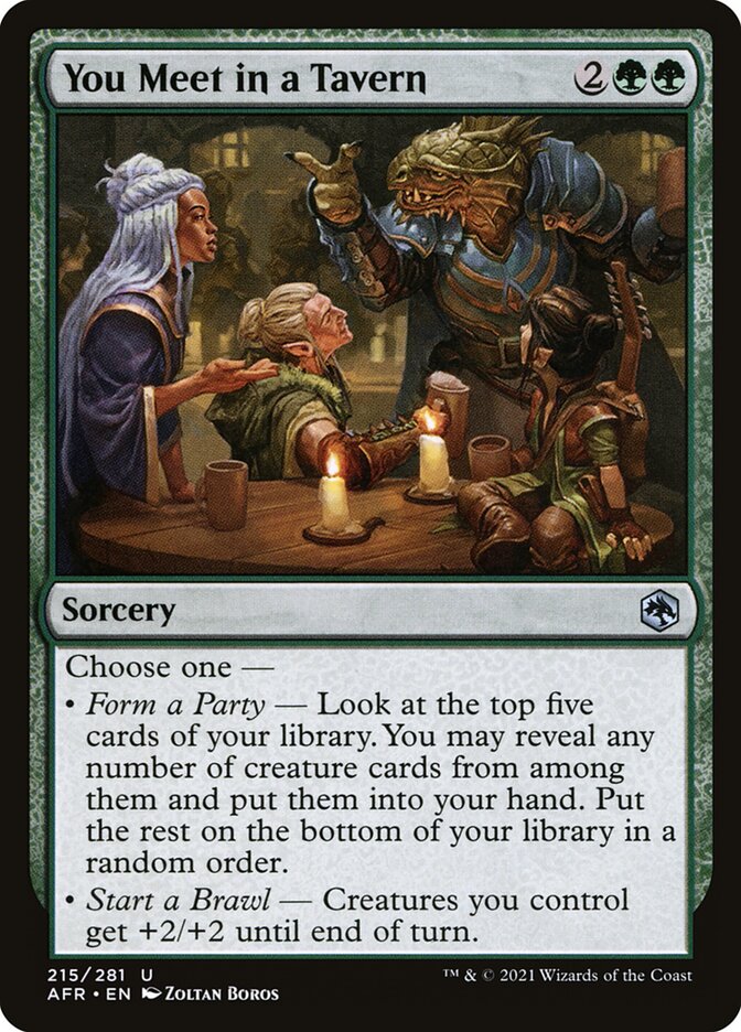 You Meet in a Tavern front