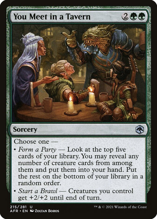 You Meet in a Tavern front