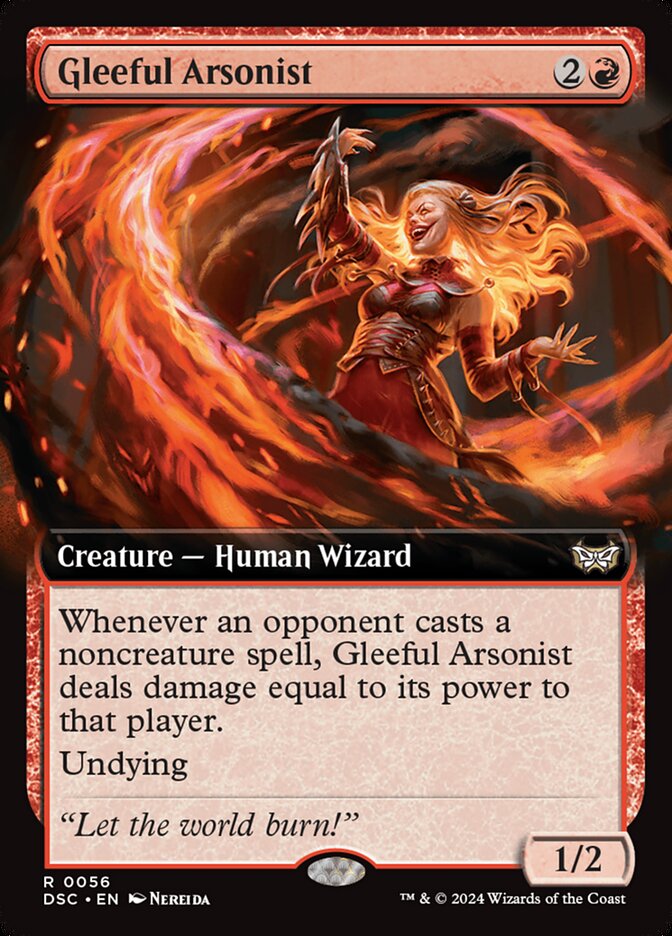 Gleeful Arsonist front