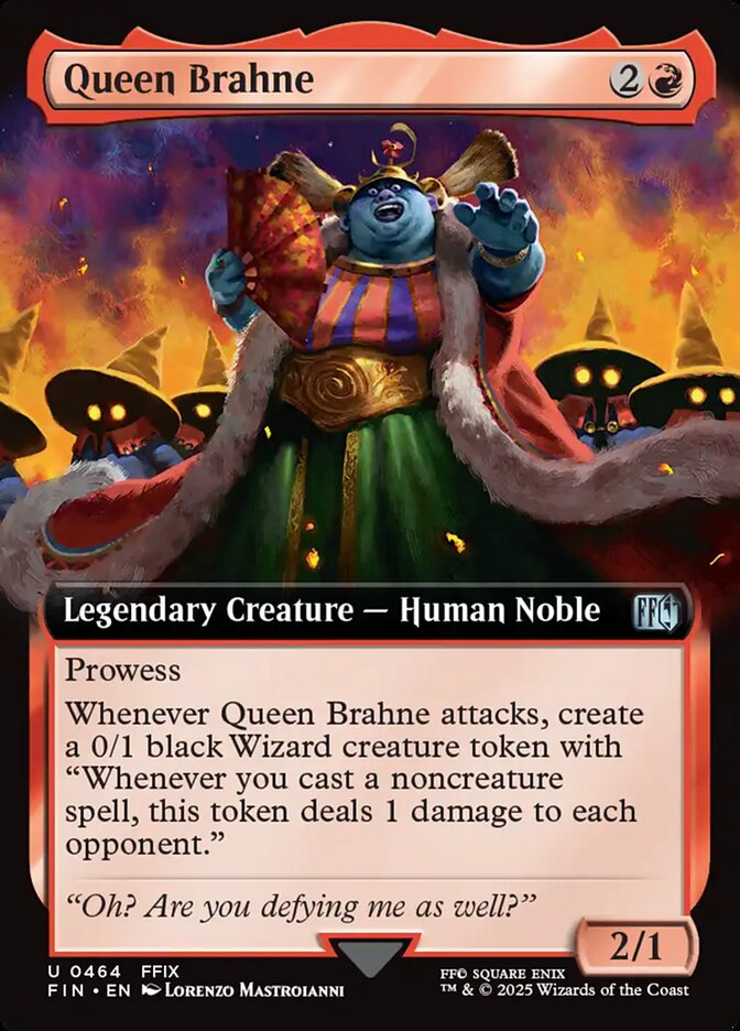 Queen Brahne front