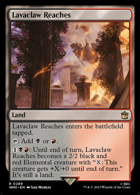 Lavaclaw Reaches front