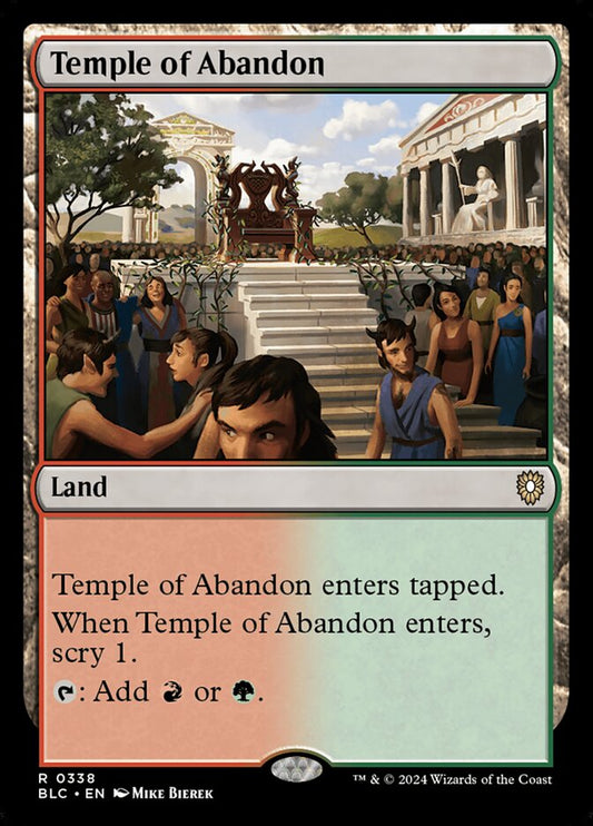 Temple of Abandon front