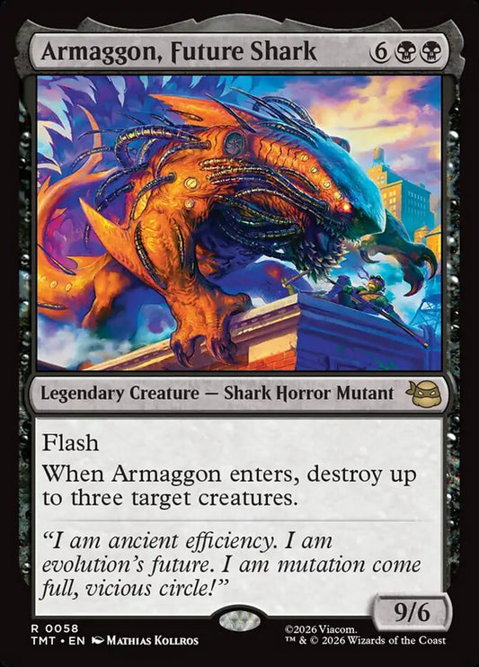 Armaggon, Future Shark front