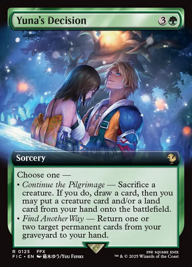 Yuna's Decision front