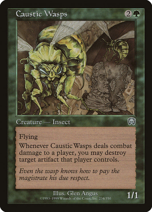 Caustic Wasps front