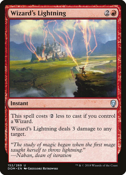 Wizard's Lightning front