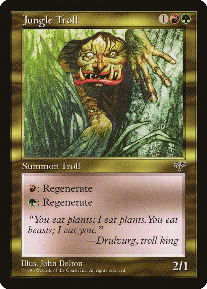 Jungle Troll front