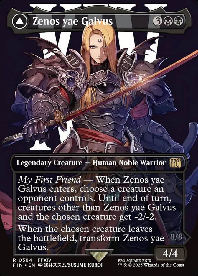 Zenos yae Galvus // Shinryu, Transcendent Rival front