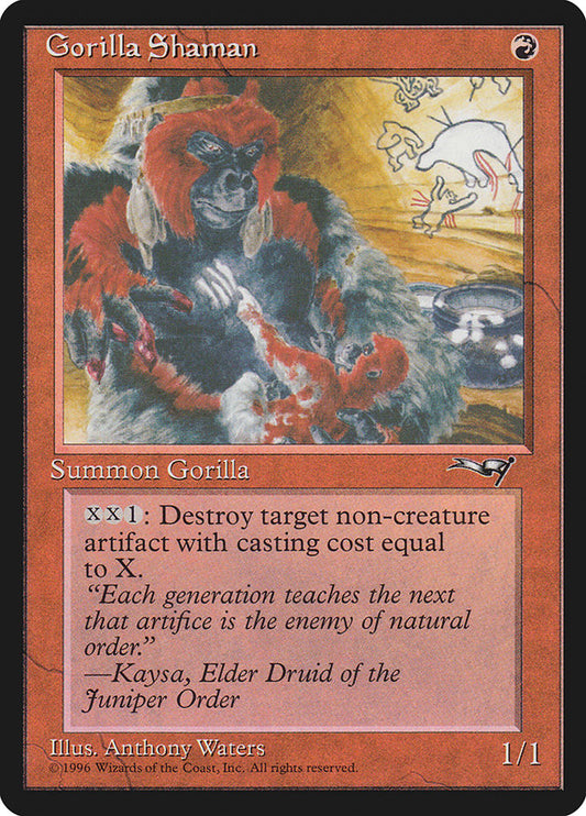 Gorilla Shaman front