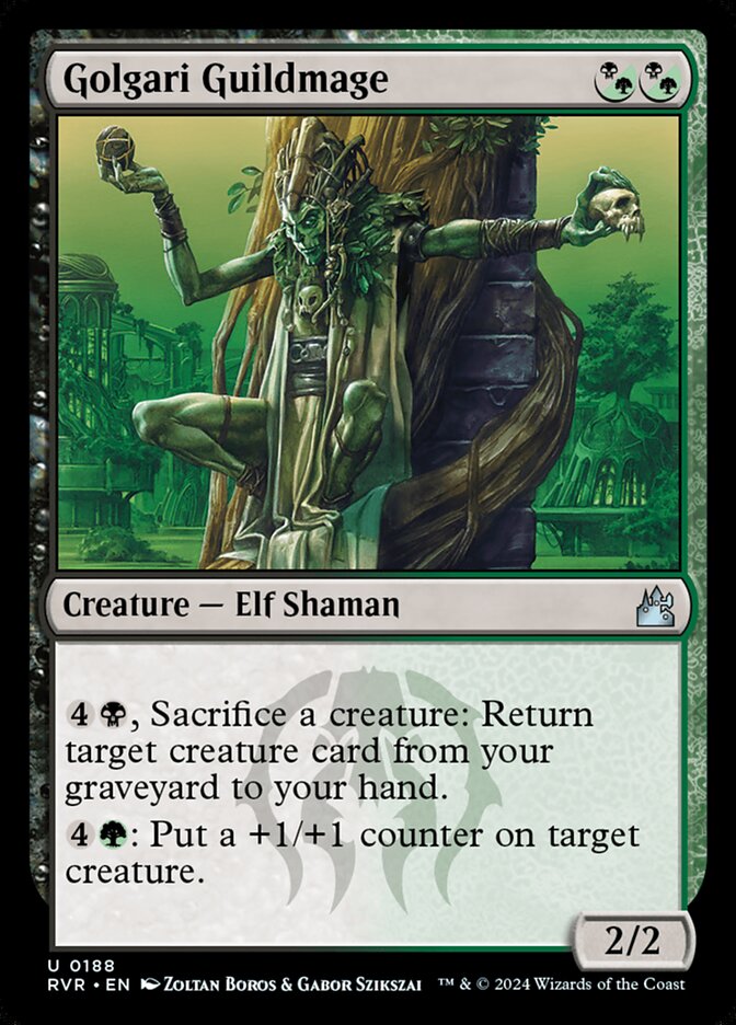 Golgari Guildmage front