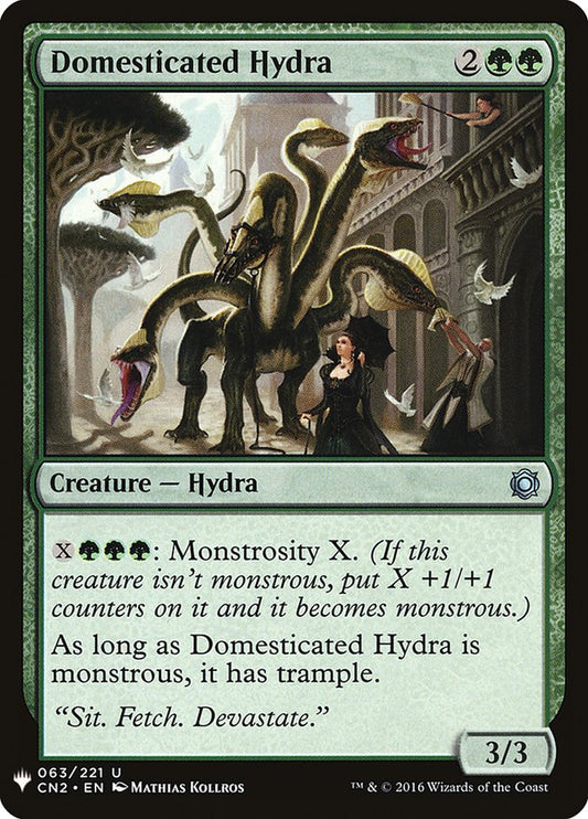 Domesticated Hydra front