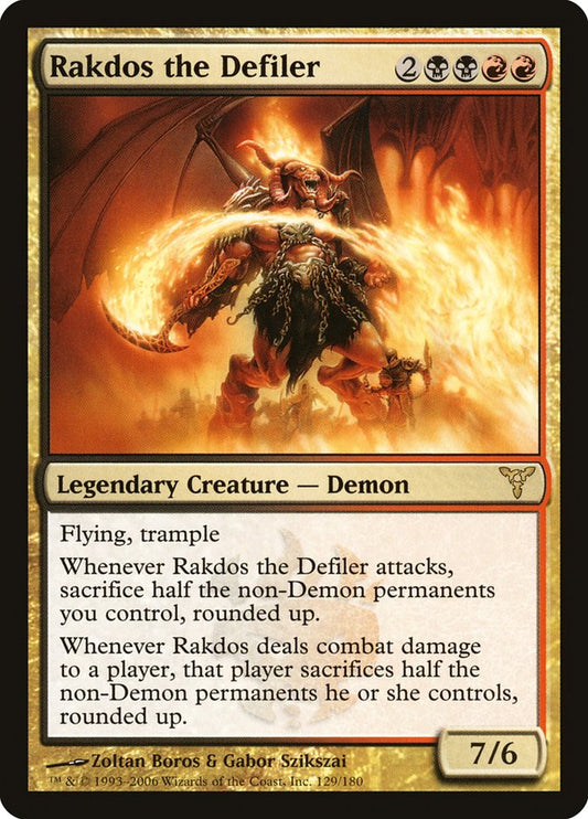 Rakdos the Defiler front