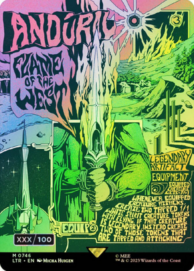 Andúril, Flame of the West front