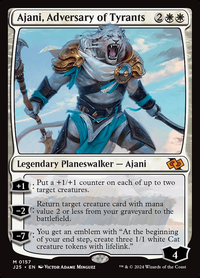 Ajani, Adversary of Tyrants front