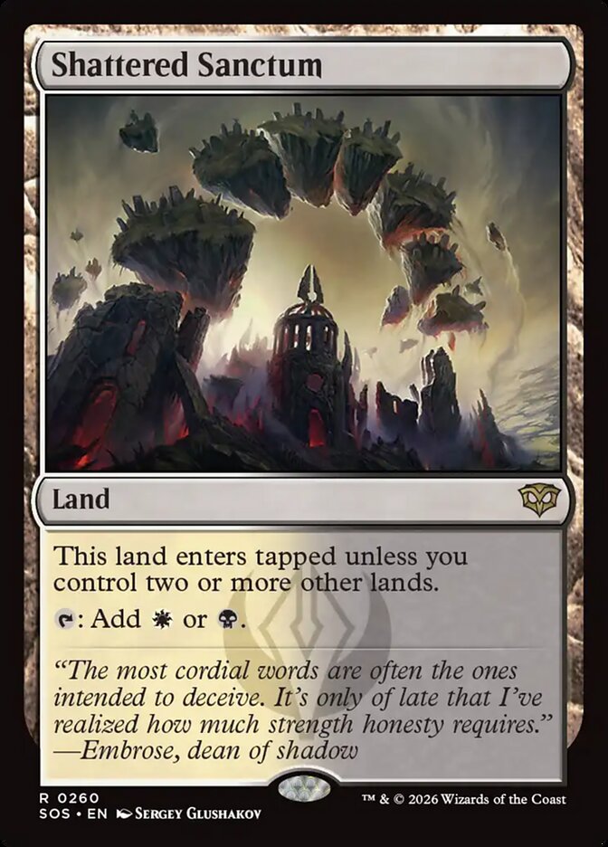 Shattered Sanctum front
