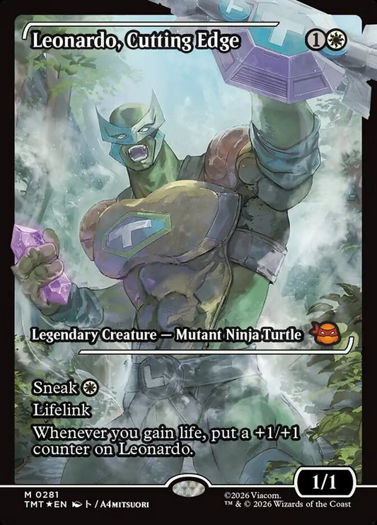 Leonardo, Cutting Edge front