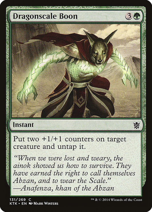 Dragonscale Boon front