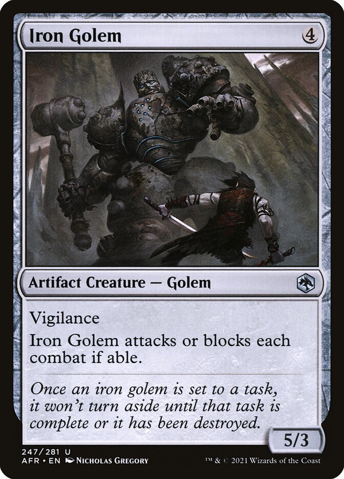 Iron Golem front