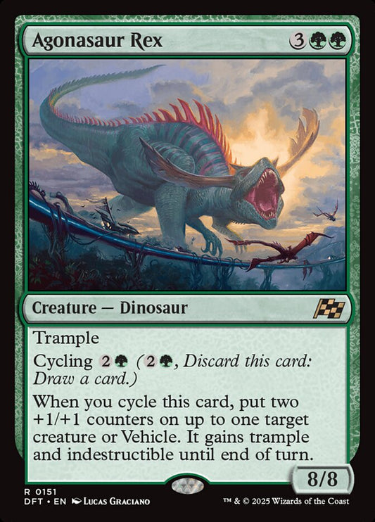 Agonasaur Rex front