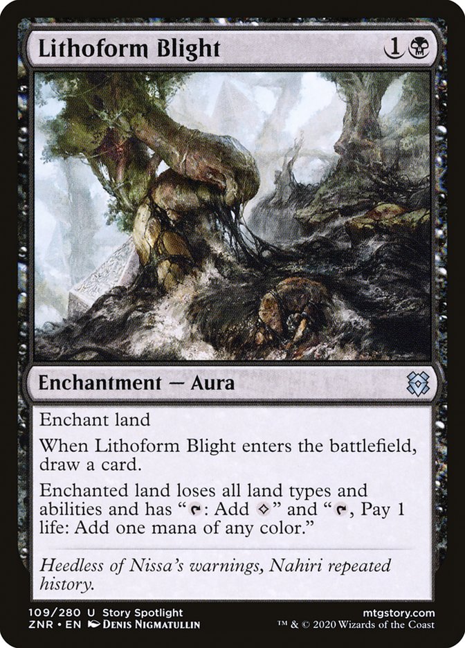Lithoform Blight front