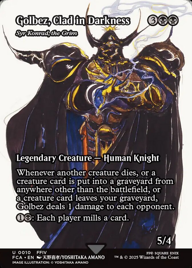 Syr Konrad, the Grim front