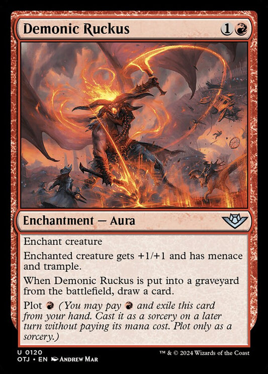 Demonic Ruckus front