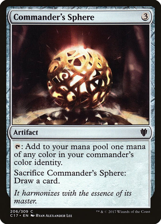 Commander's Sphere front