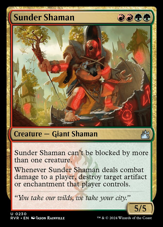 Sunder Shaman front