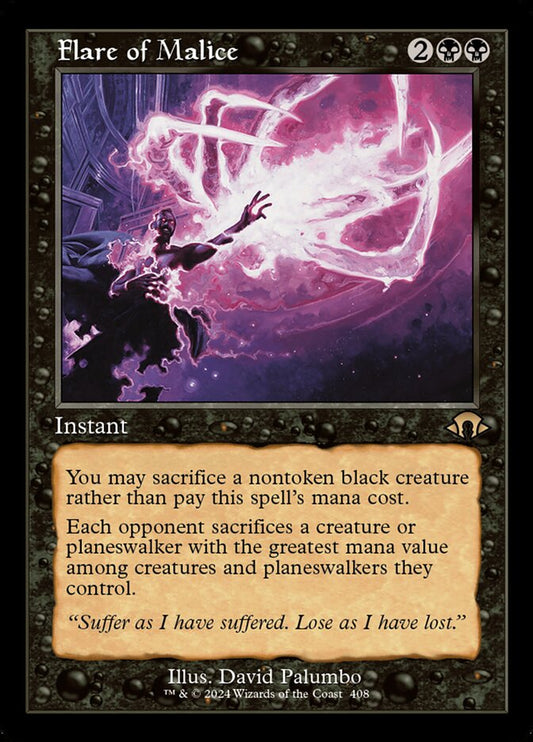 Flare of Malice front