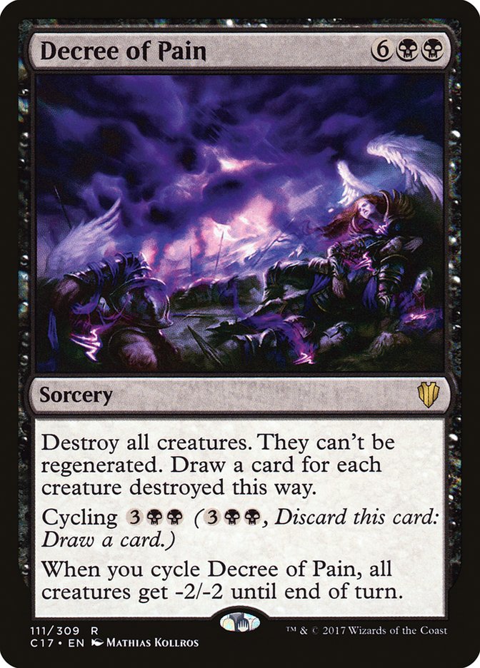 Decree of Pain front