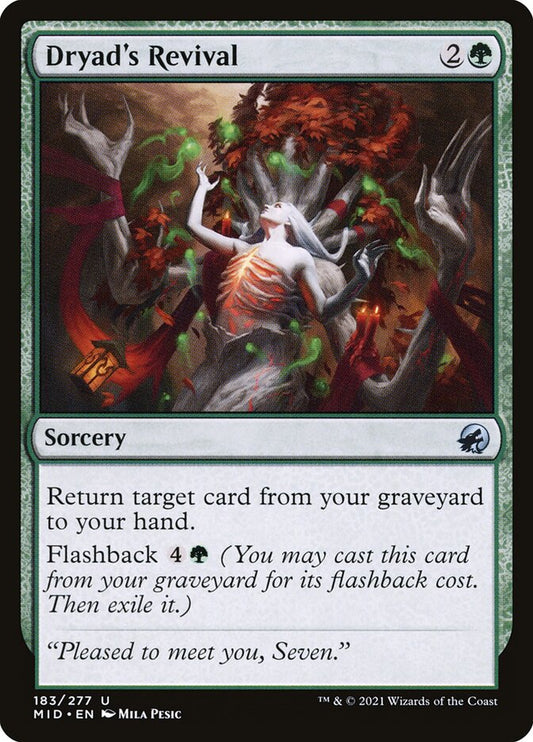 Dryad's Revival front