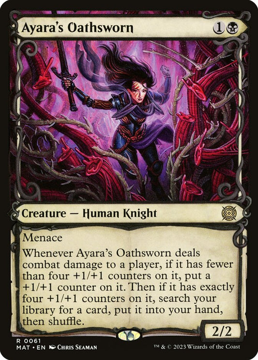 Ayara's Oathsworn front