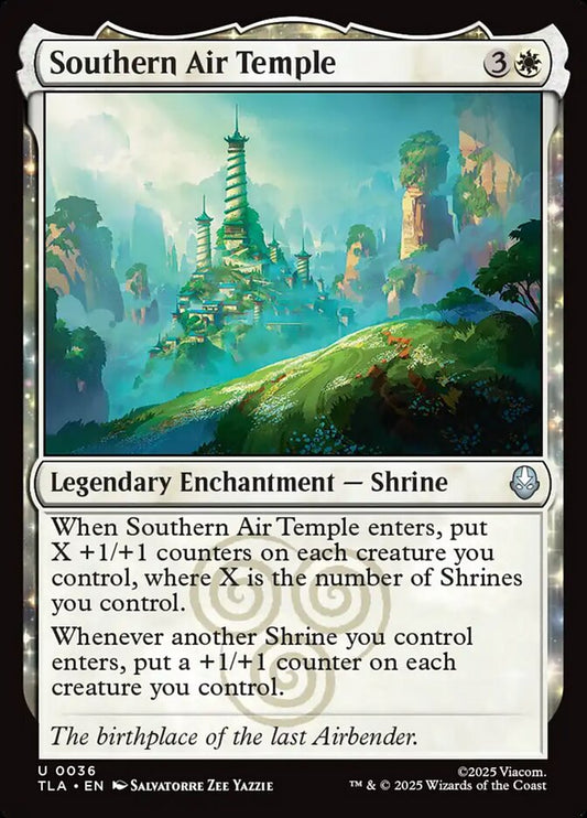 Southern Air Temple front