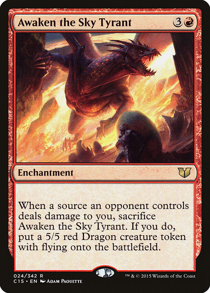 Awaken the Sky Tyrant front