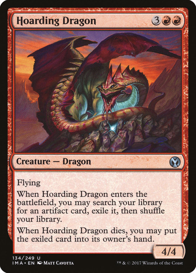 Hoarding Dragon front