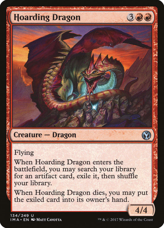 Hoarding Dragon front