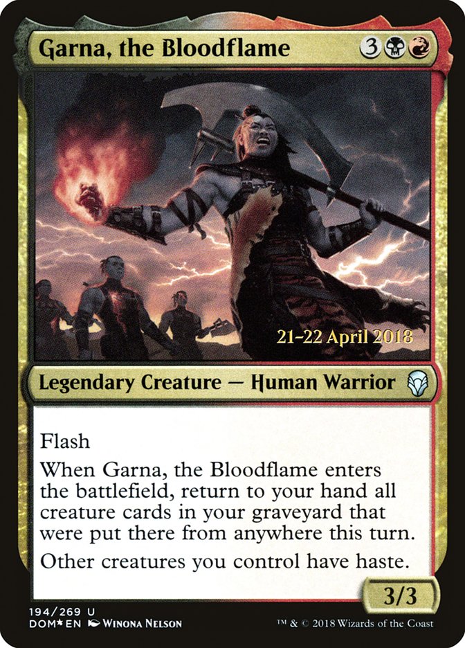 Garna, the Bloodflame front