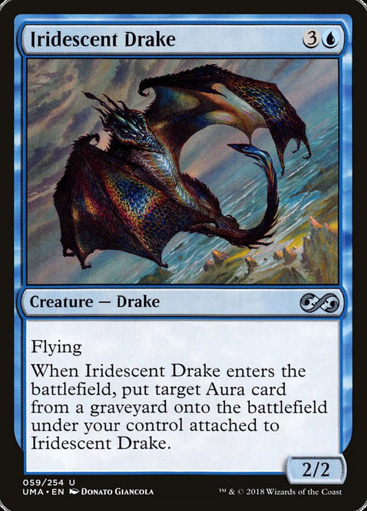 Iridescent Drake front
