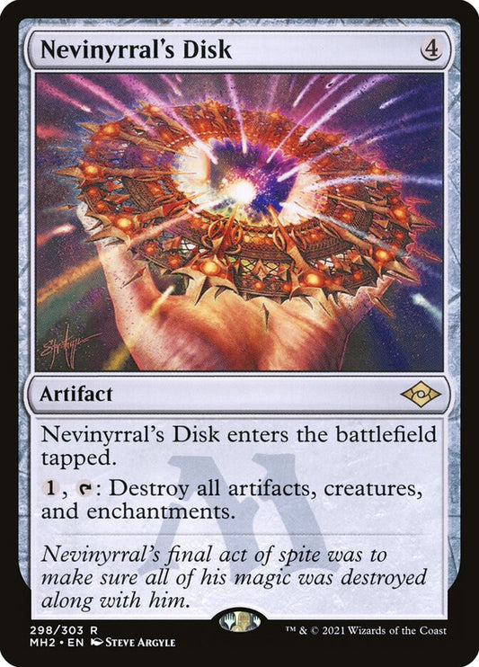 Nevinyrral's Disk front