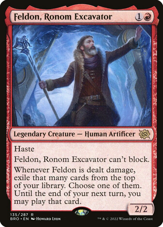 Feldon, Ronom Excavator front
