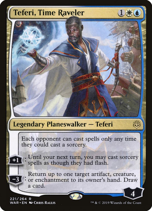 Teferi, Time Raveler front