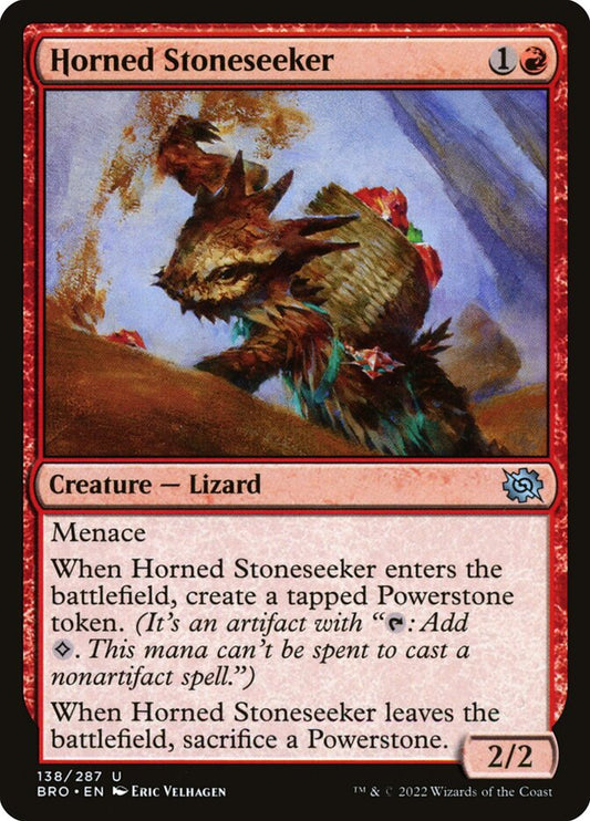 Horned Stoneseeker front